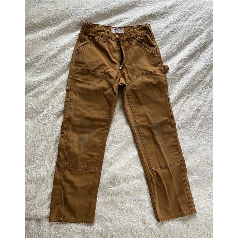 LEVI STRAUSS 30x32 SIGNATURE WORKWEAR Double Knee Canvas Carpenter Pant
